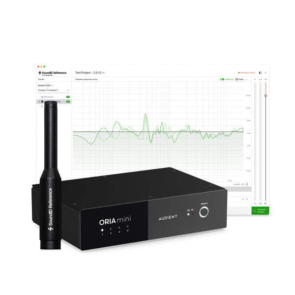 Audient ORIA Mini+ SoundID Reference Add-on Bundle (for existing Sonarworks users)