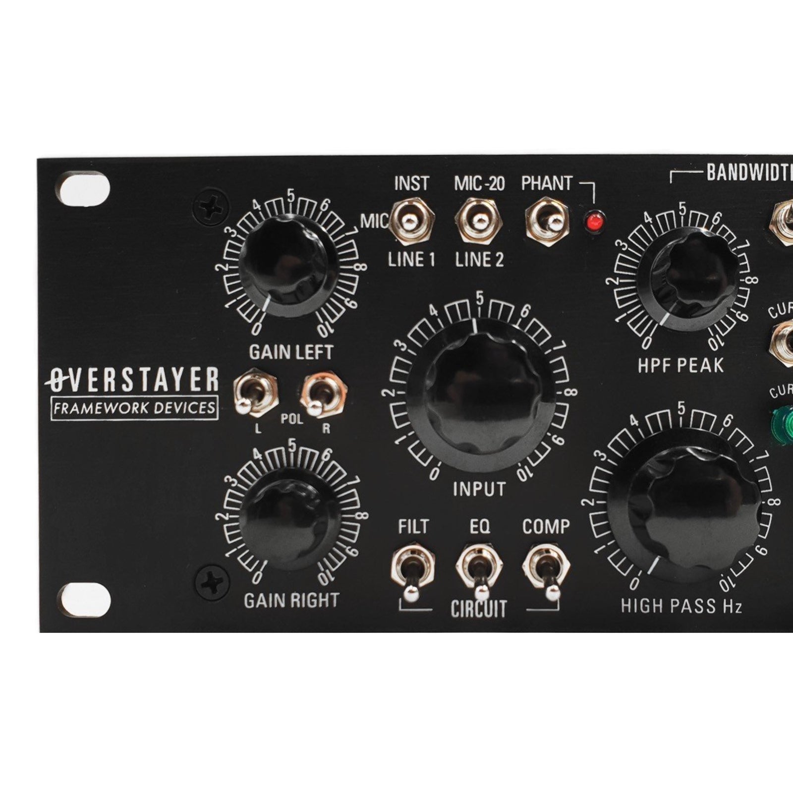 Overstayer Modular Channel 8755 DM-LI Black – KMR Audio Overstayer Modular Channel 8755 DM-LI Black – KMR Audio