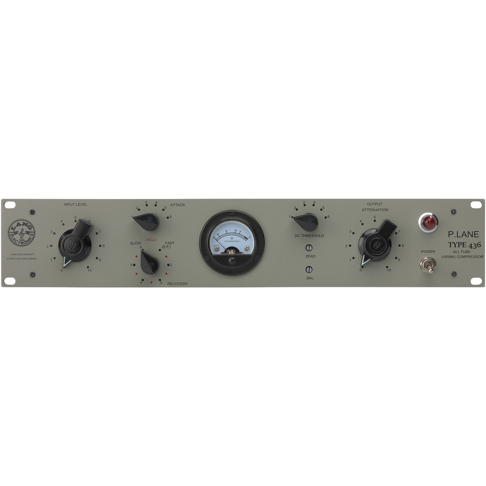 Heritage Audio Lang p.lane 436 varimu tube compressor – KMR Audio