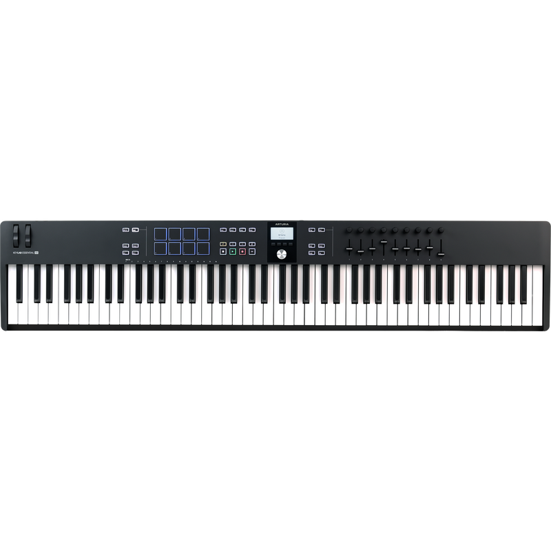 Arturia KeyLab Essential 88 MK3 Black – KMR Audio Arturia KeyLab Essential 88 MK3 Black – KMR Audio