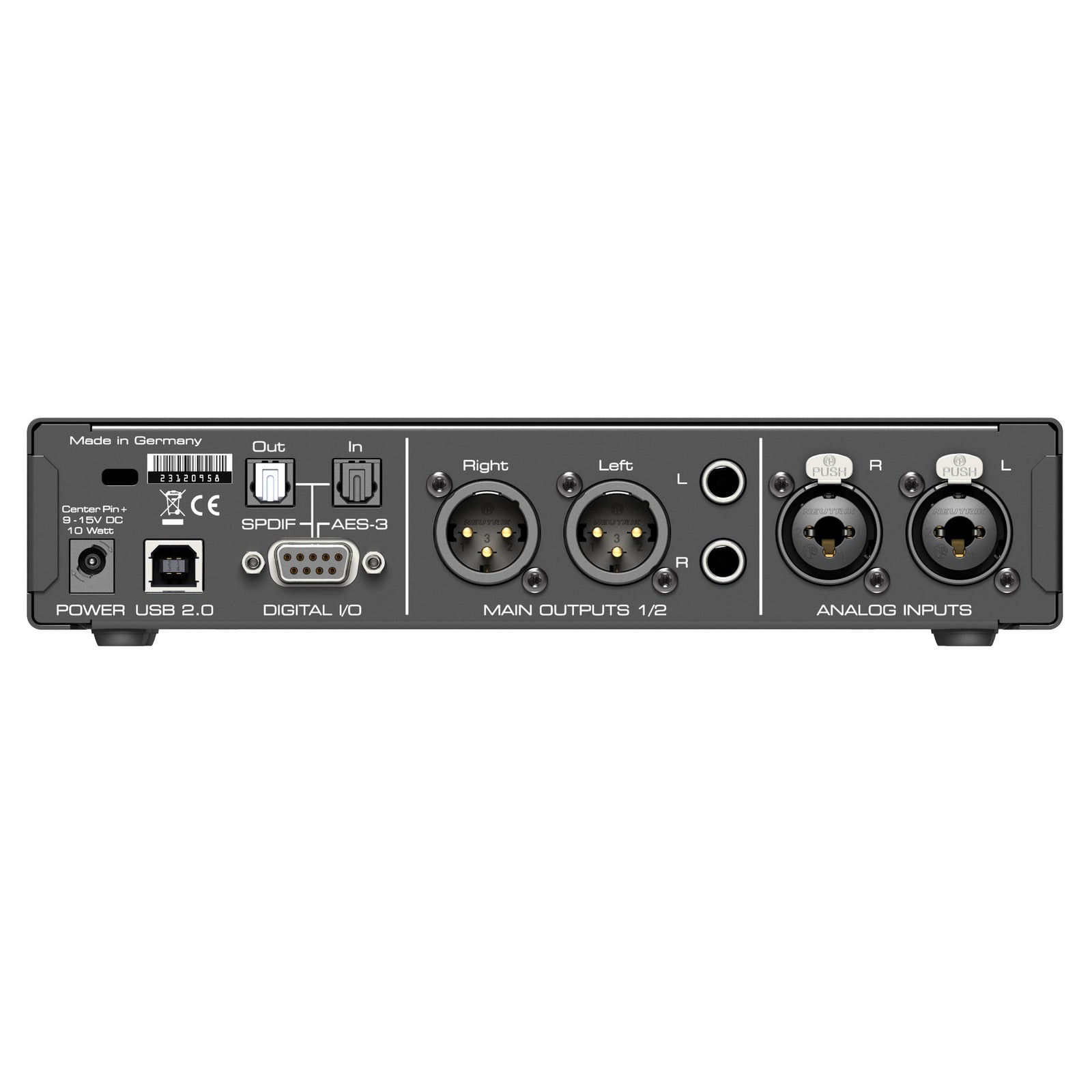 DTM・DAW RME ADI-2 PRO FS R Black Edition ADI-2 PRO FS BLACK EDITION 2 IN / 4 OUT AD/DA-CONVERTER