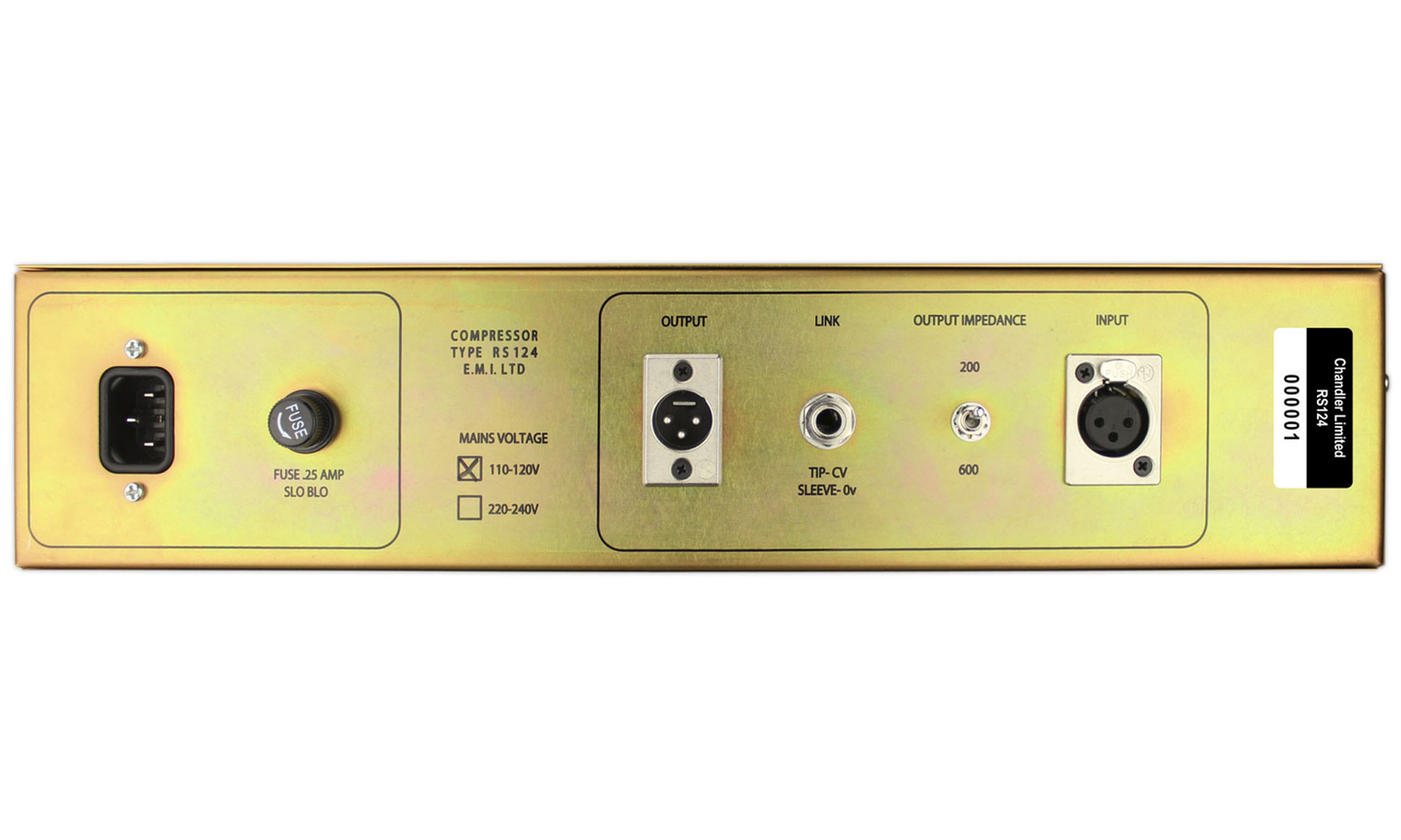 Chandler RS124 Compressor | KMR Audio