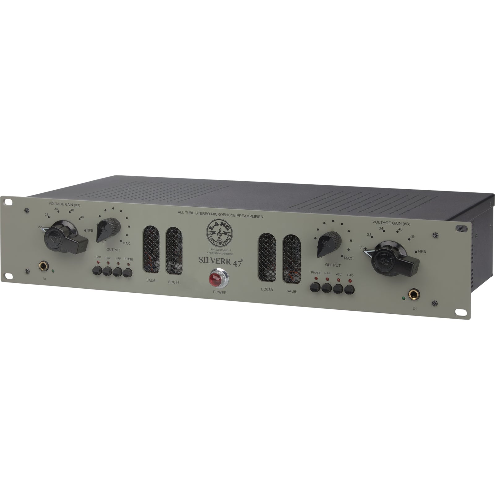 Heritage Audio Lang silverr47 dual tube mic preamp – KMR Audio
