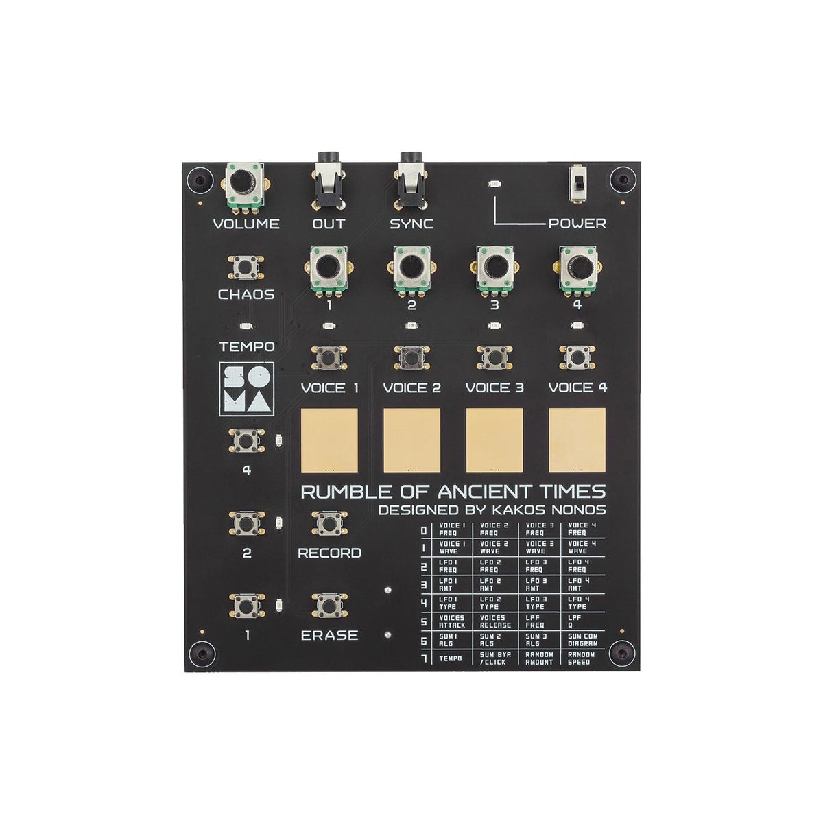 SomAbito 1UNIT SOMATRIVAL BLACK ソマビト SomAbito 1UNIT SOMATRIVAL BLACK ソマビト SomAbito