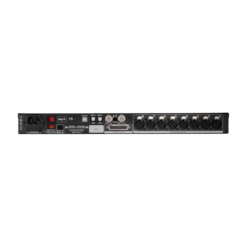 SPL P8 8 Channel Microphone Preamplifier ADAT version