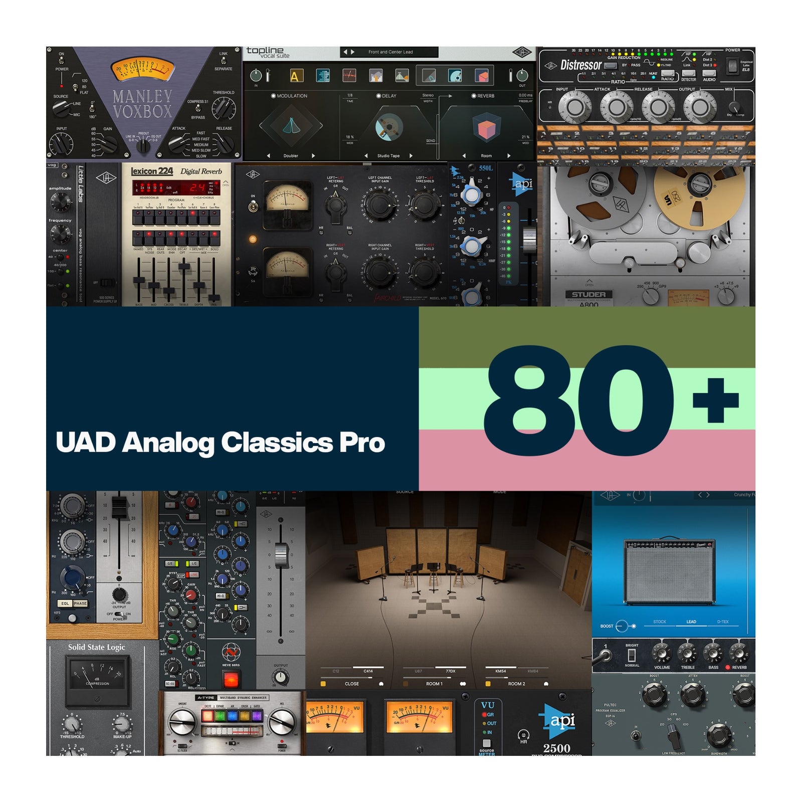 Universal Audio Apollo Twin X DUO Gen 2 with UAD Analog Classics