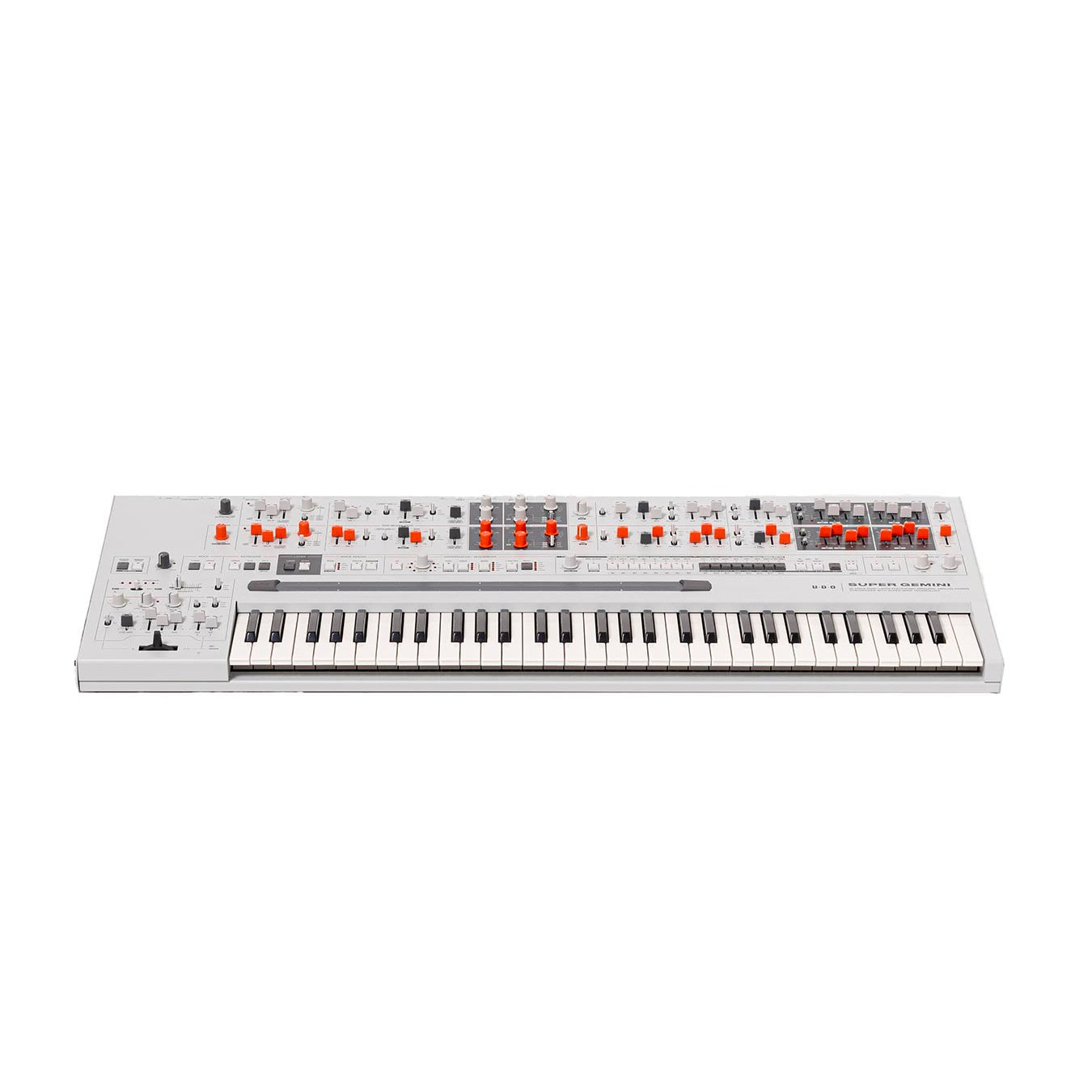 UDO Audio Super Gemini Polyphonic Synthesizer – white – KMR Audio