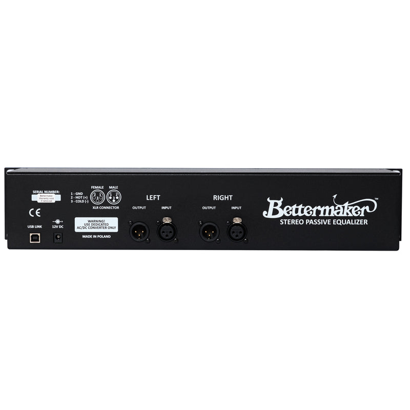 Bettermaker Valve Stereo Passive Equalizer [VSPE]