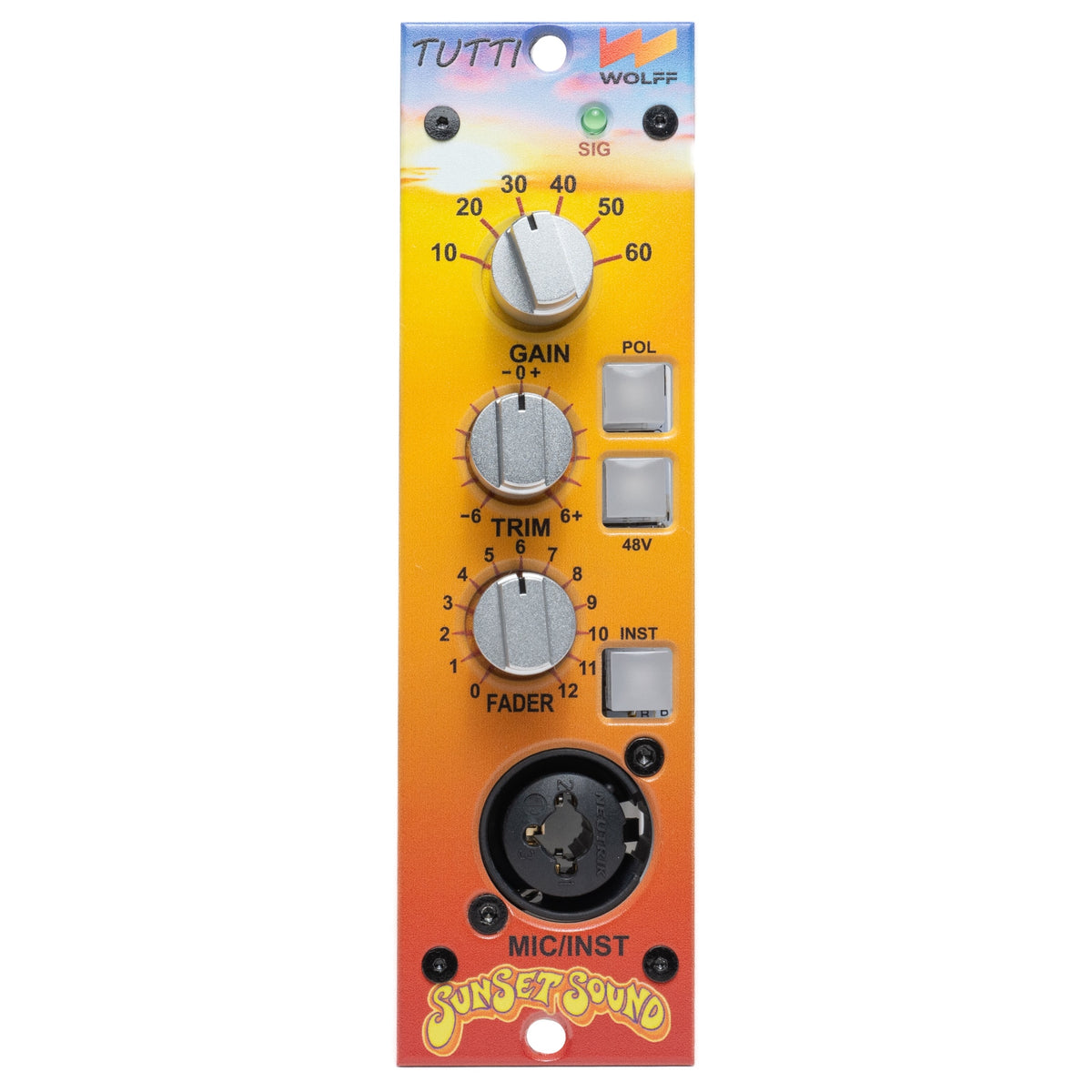 Wolff Audio Sunset Sound Tutti