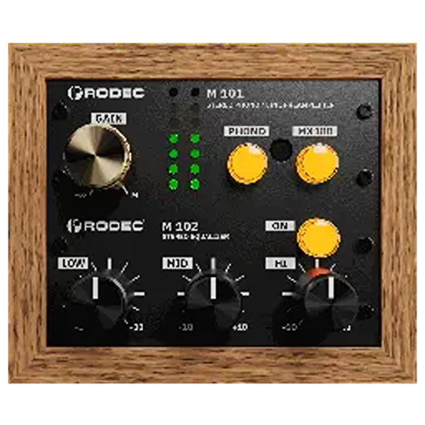 RODEC BUNK 01 Phono preamp - Bamboo / Black