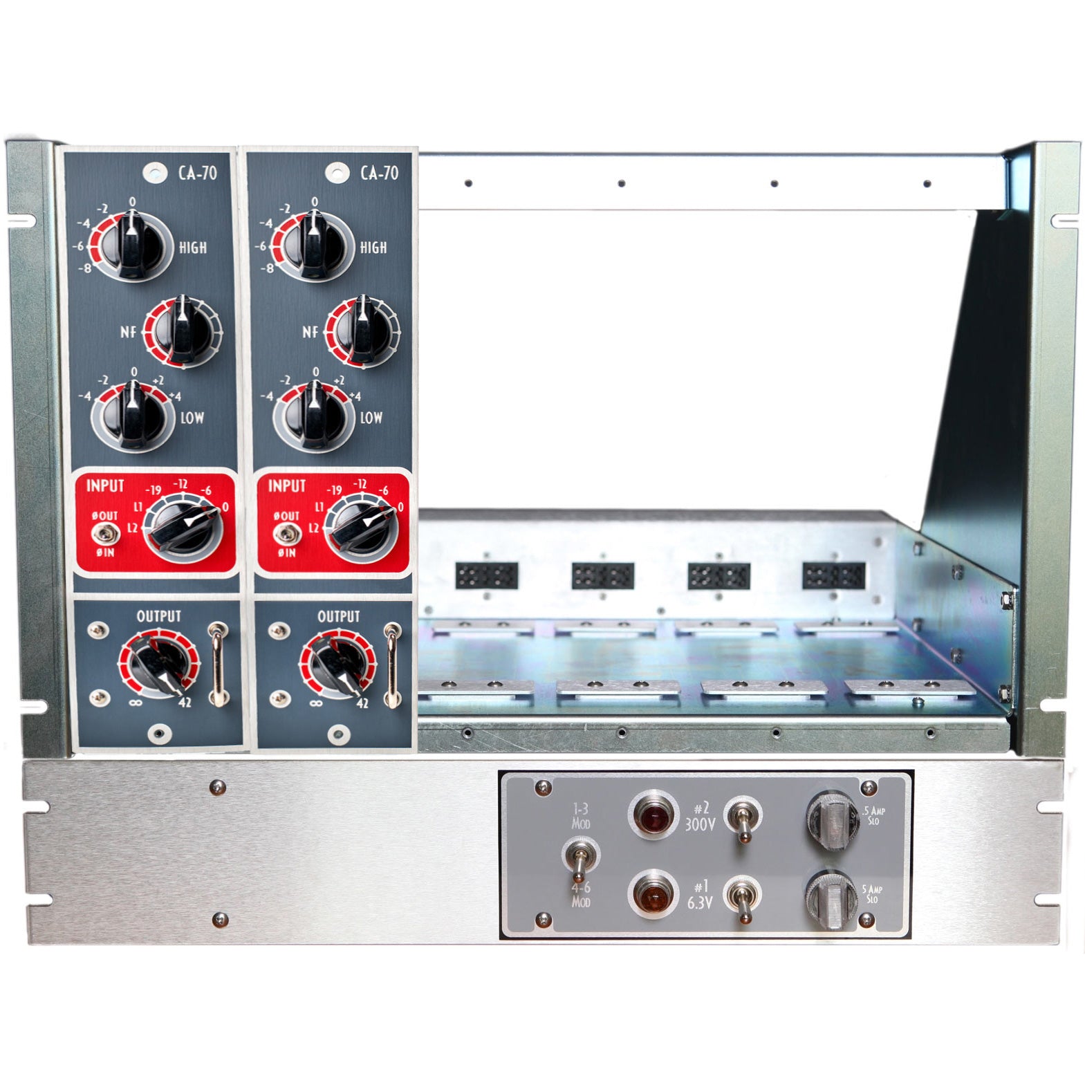 Coil Audio 2 x CA-70 modules with PS6 rack – KMR Audio