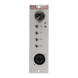 Hazelrigg Industries DVA Vacuum Tube Microphone Preamp / DI