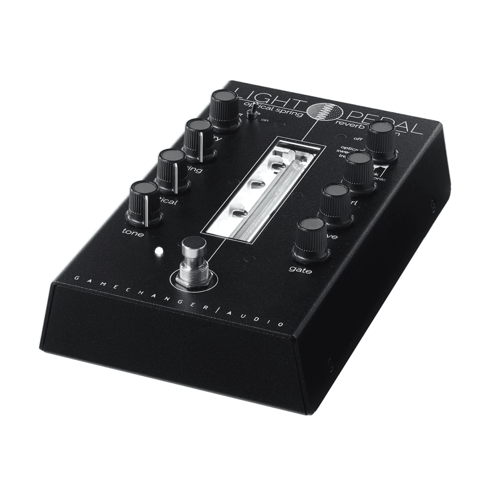 Gamechanger Audio Light Pedal Optical Spring Reverb System – KMR Audio Gamechanger Audio Light Pedal Optical Spring Reverb System – KMR Audio