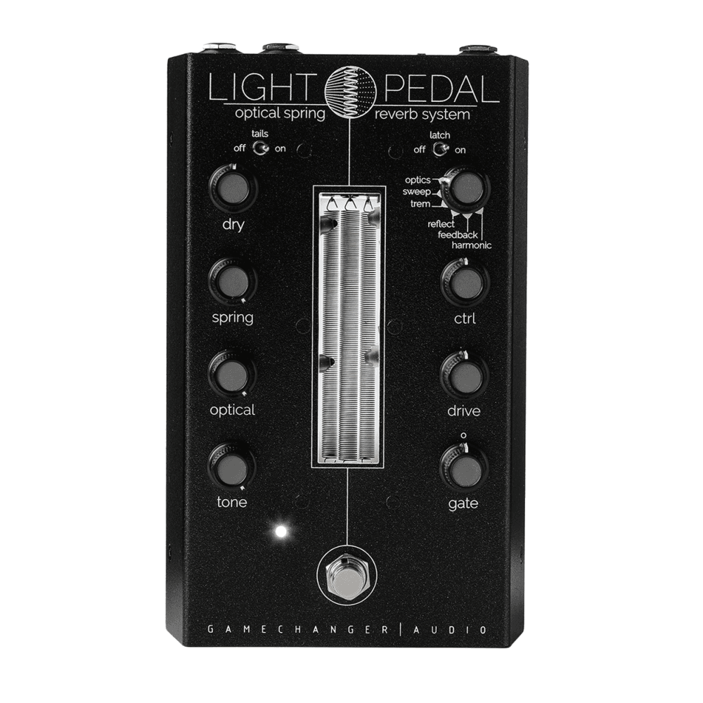 Gamechanger Audio Light Pedal Optical Spring Reverb System – KMR Audio