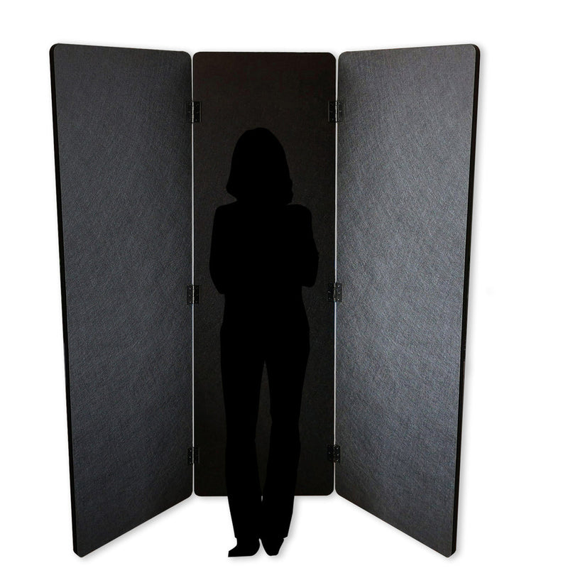 GB Acoustics PET Gobo 3 Panel Black