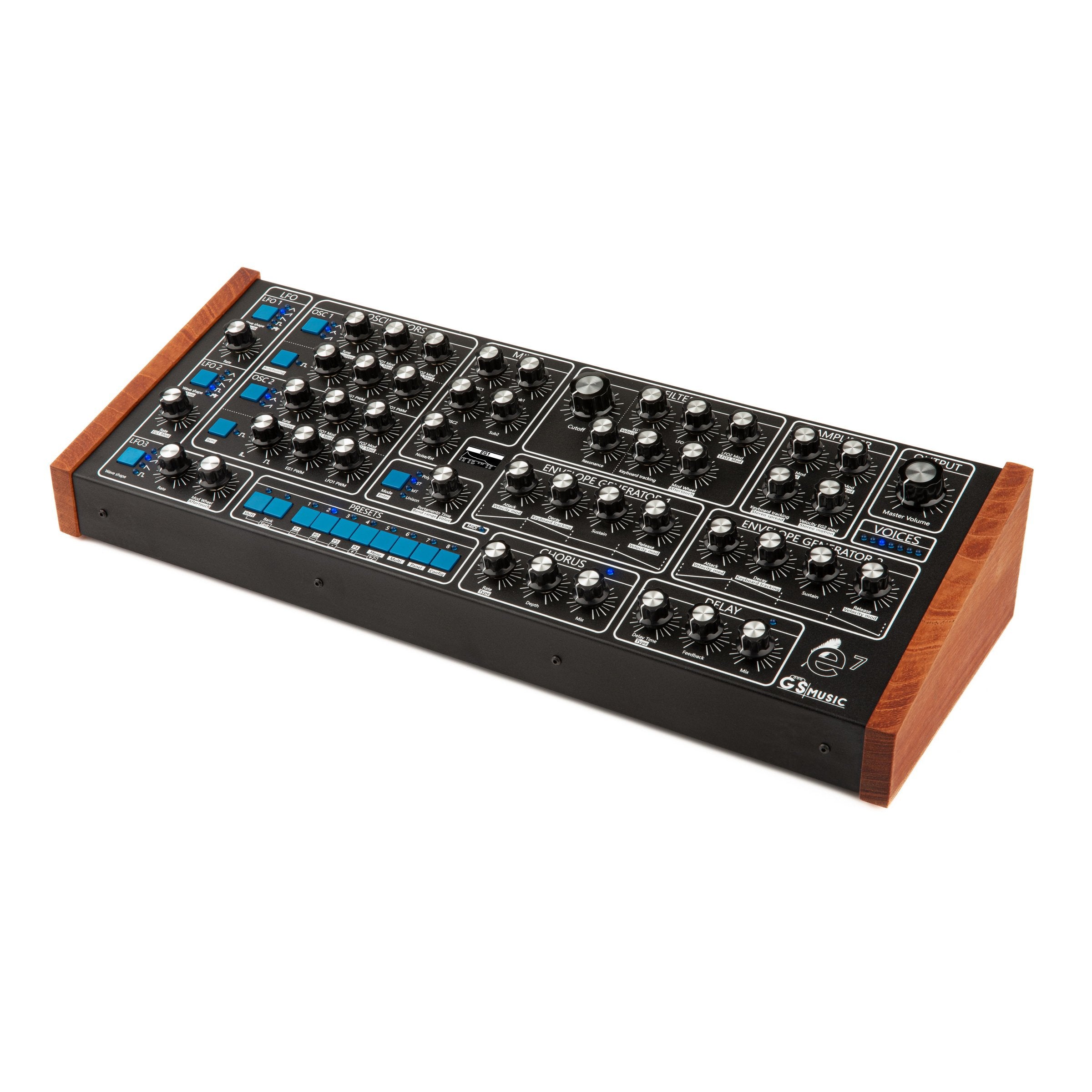GS Music GS-e7 Black/Blue – KMR Audio
