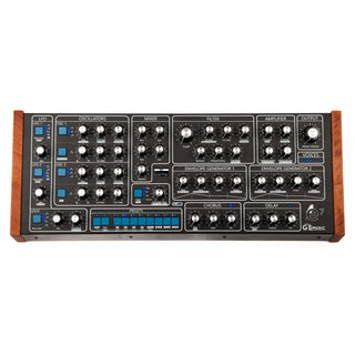 GS Music e7 Polyphonic Analogue Synthesiser-Black/Blue