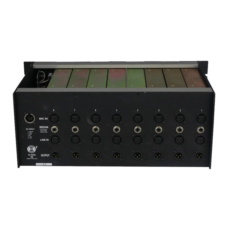 H2 Audio Helios 008 8 channel 11 series rack W/PSU