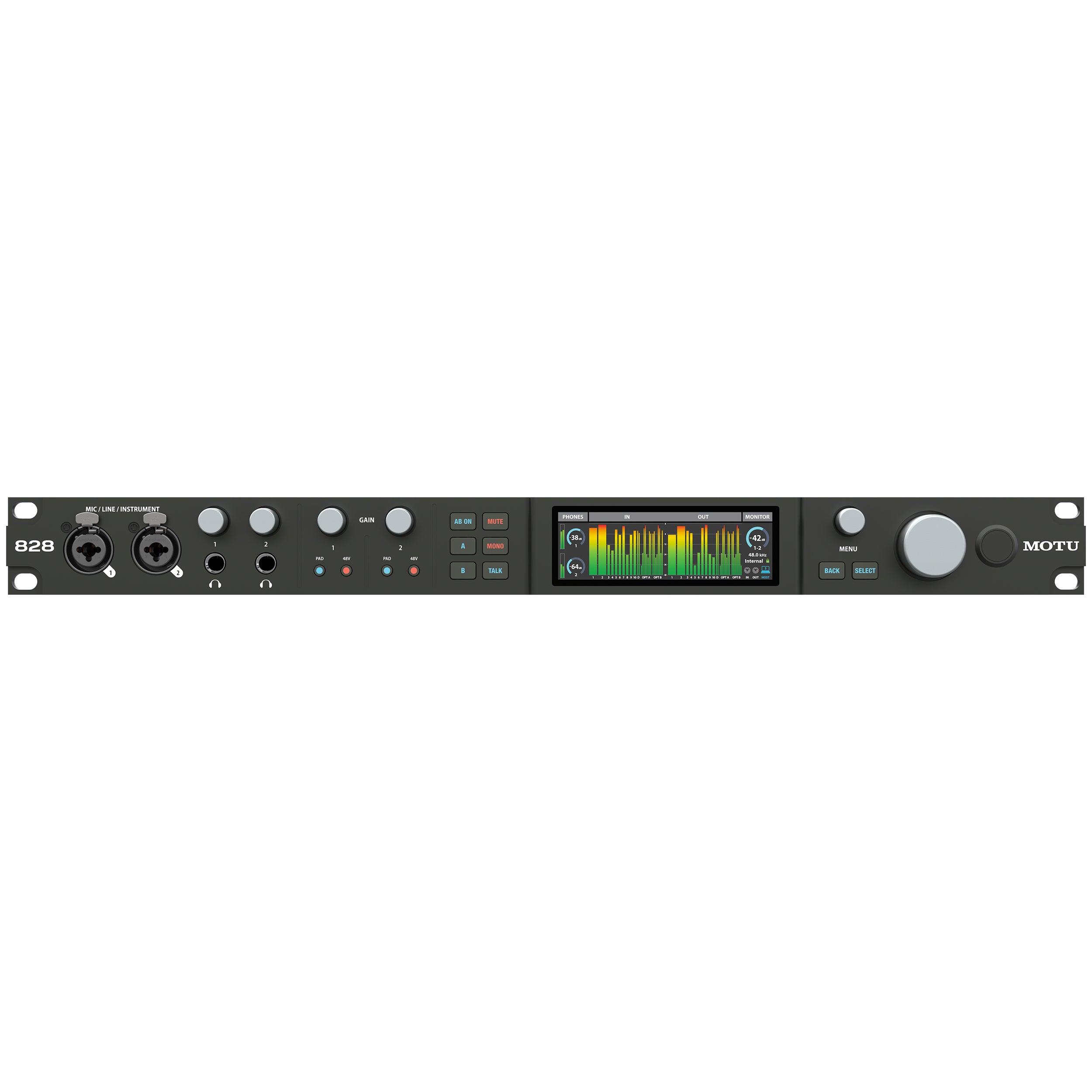 MOTU 828 28 x 32 USB3 Audio Interface – KMR Audio