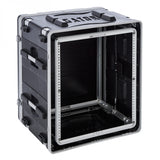 Gator G-SHOCK-12L ATA Molded PE Shock Rack w/ Rubber Shock Suspension; 12U