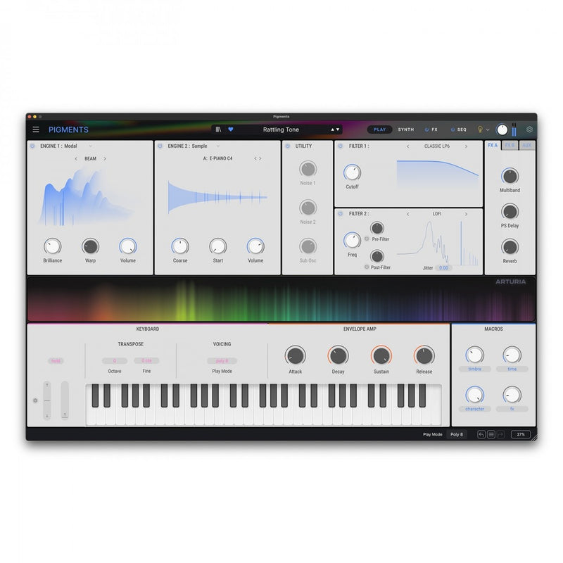 Arturia Pigments Advanced Software Synthesizer - Download