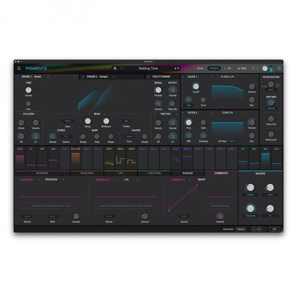 Arturia Pigments Advanced Software Synthesizer - Download