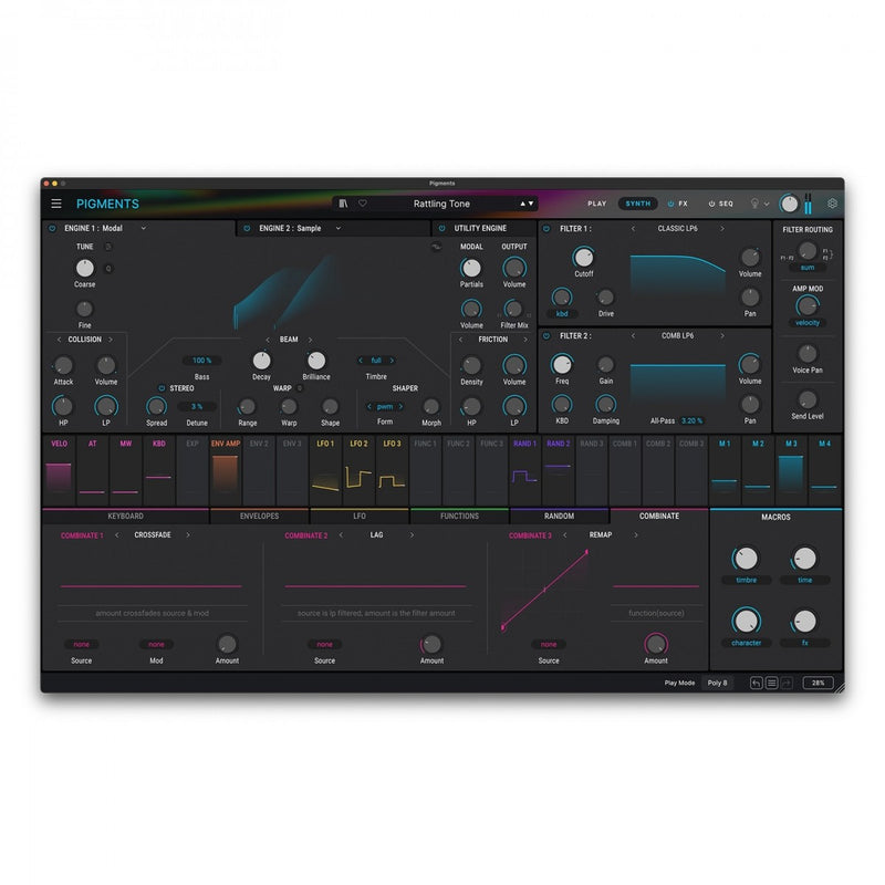 Arturia Pigments Advanced Software Synthesizer - Download