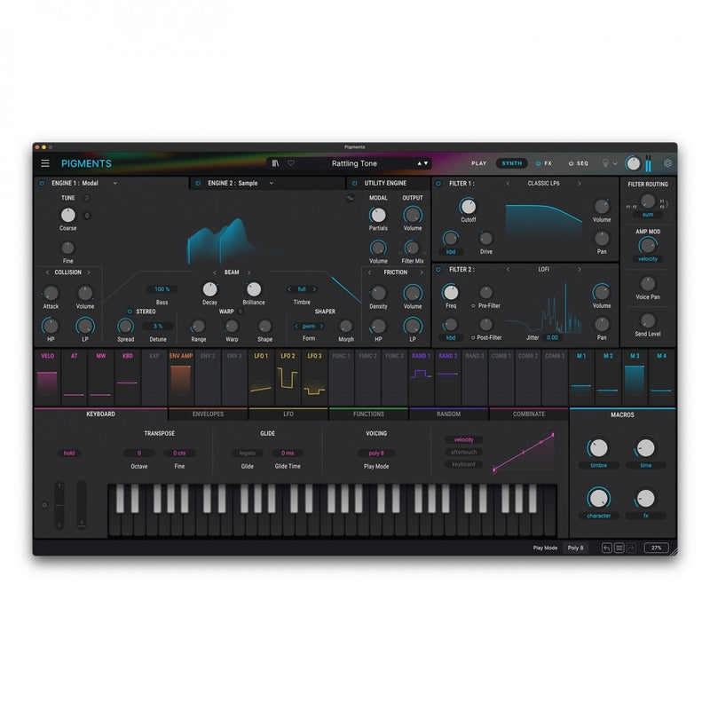 Arturia Pigments Advanced Software Synthesizer - Download