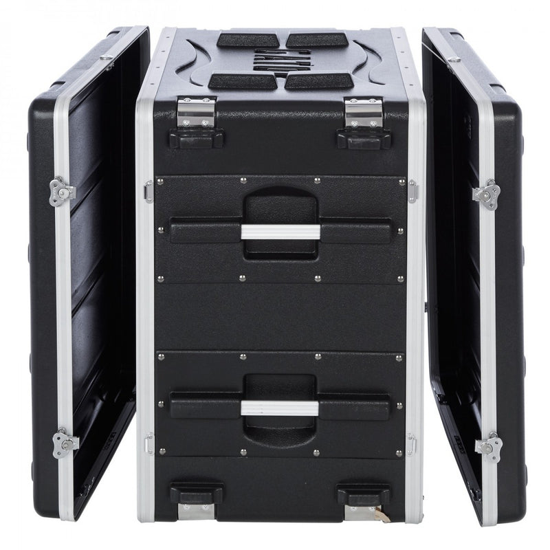 Gator G-SHOCK-12L ATA Molded PE Shock Rack w/ Rubber Shock Suspension; 12U