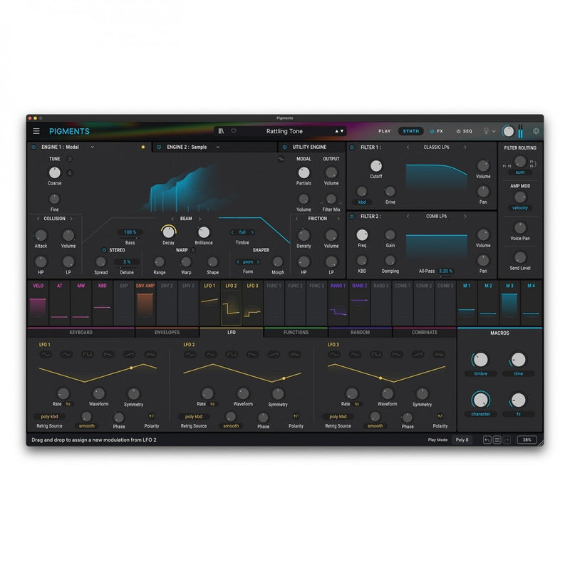 Arturia Pigments Advanced Software Synthesizer - Download