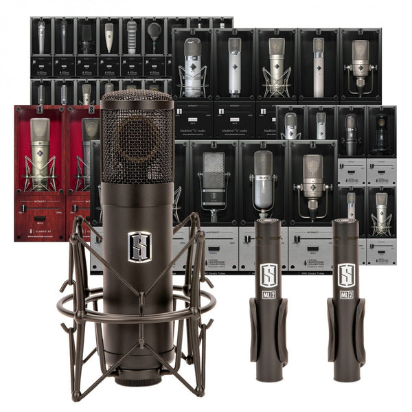 Slate Digital Complete Bundle - ML-1 & ML-2 Microphones + Virtual Mic System