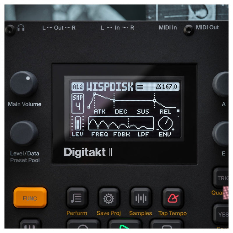 digitakt sequencing external gear Elektron Digitakt II Sampler & Sequencer – KMR Audio