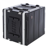 Gator G-SHOCK-12L ATA Molded PE Shock Rack w/ Rubber Shock Suspension; 12U