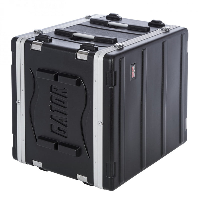 Gator G-SHOCK-12L ATA Molded PE Shock Rack w/ Rubber Shock Suspension; 12U