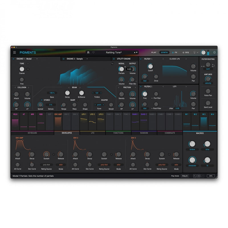 Arturia Pigments Advanced Software Synthesizer - Download