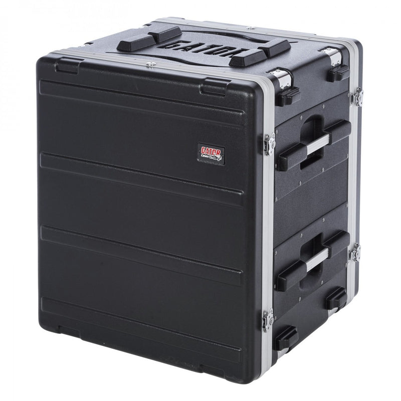 Gator G-SHOCK-12L ATA Molded PE Shock Rack w/ Rubber Shock Suspension; 12U