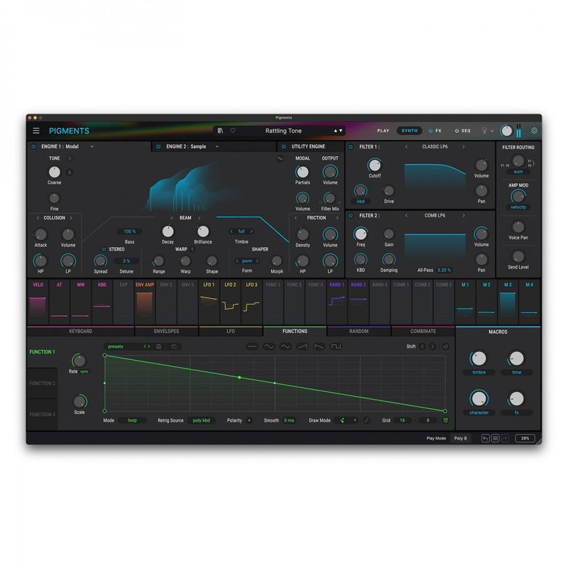 Arturia Pigments Advanced Software Synthesizer - Download