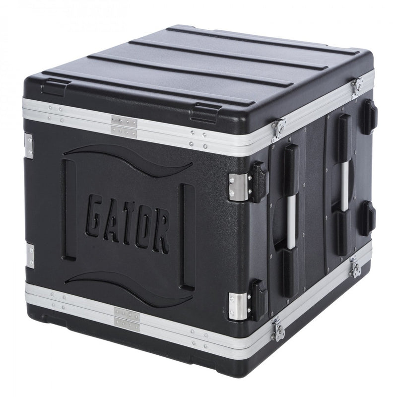 Gator G-SHOCK-12L ATA Molded PE Shock Rack w/ Rubber Shock Suspension; 12U