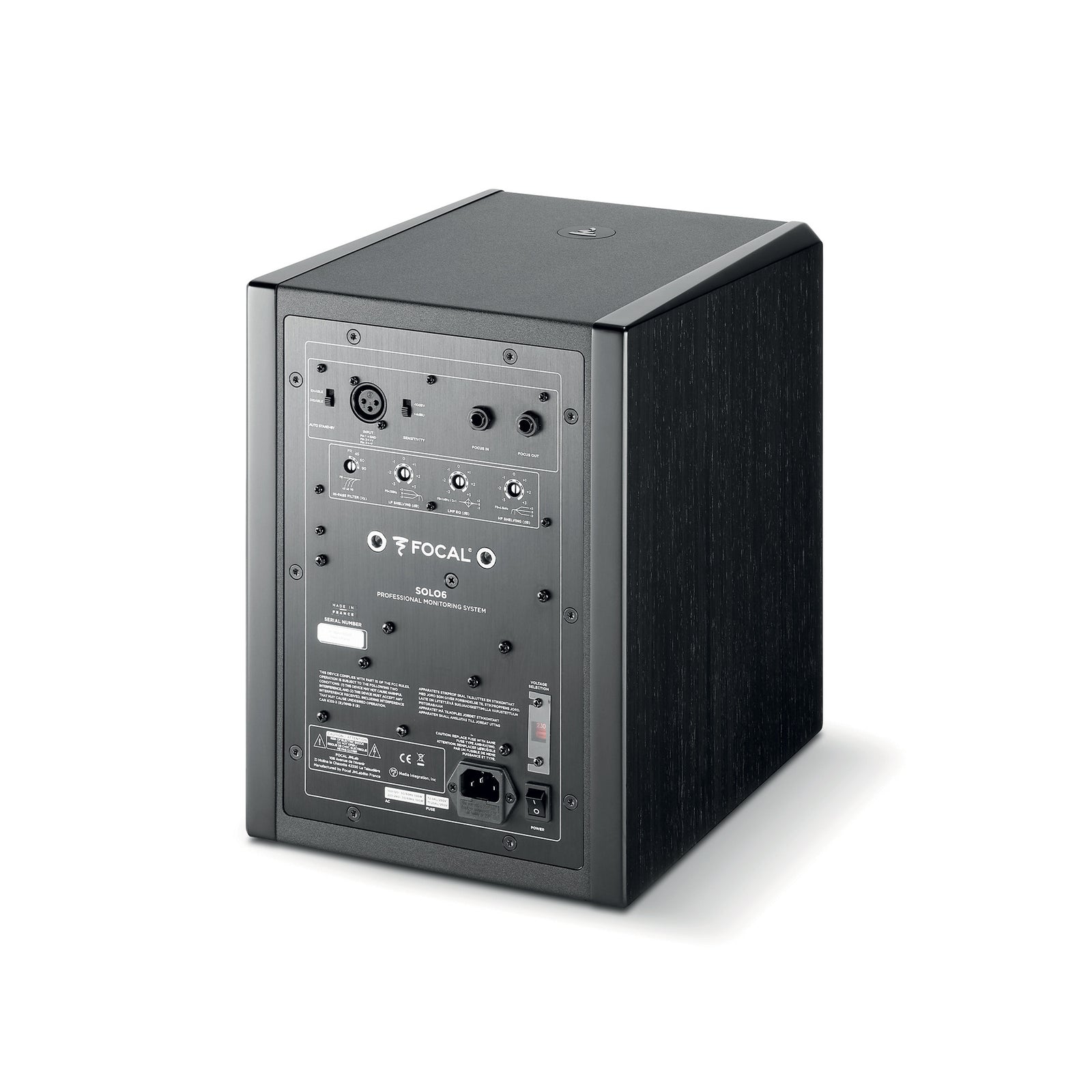 FOCAL SOLO ST6 ペア　1/2 Focal Solo 6 ST6 Black (Pair) Active Pro Nearfield Studio