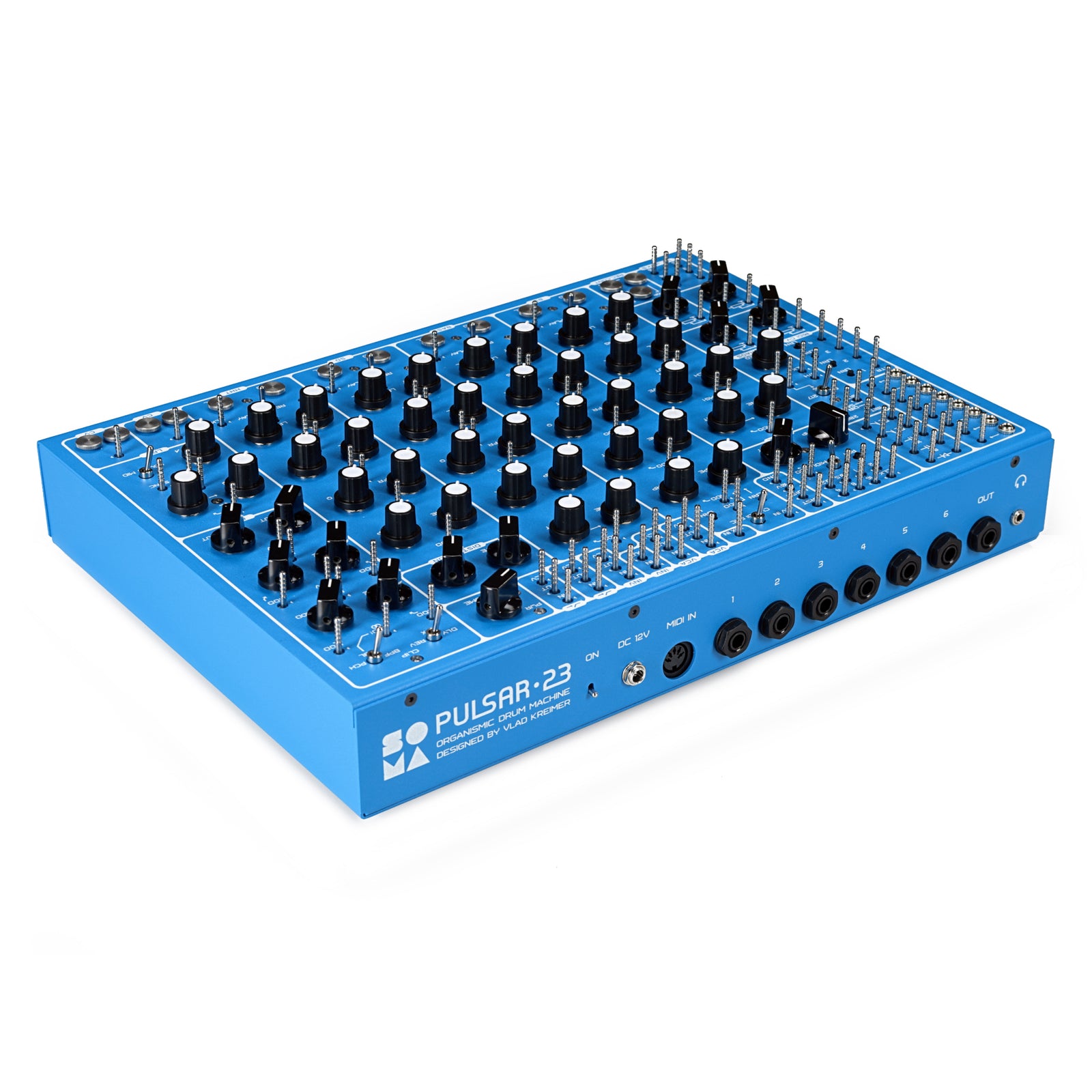 SOMA Pulsar-23 Semi-Modular Drum Machine (Rust) - Perfect