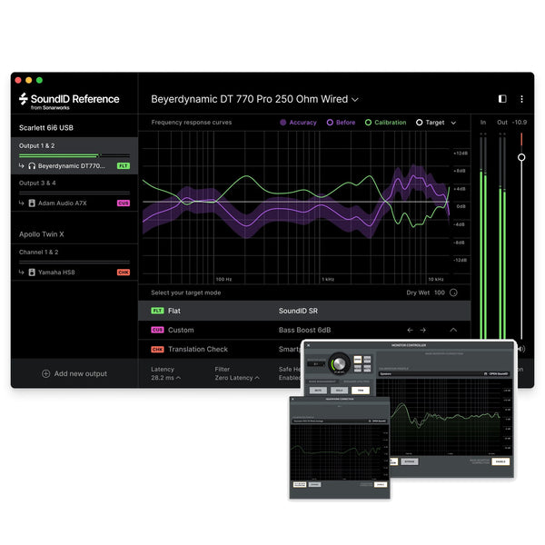 Sonarworks SoundID Reference for Headphones and Apollo Monitor