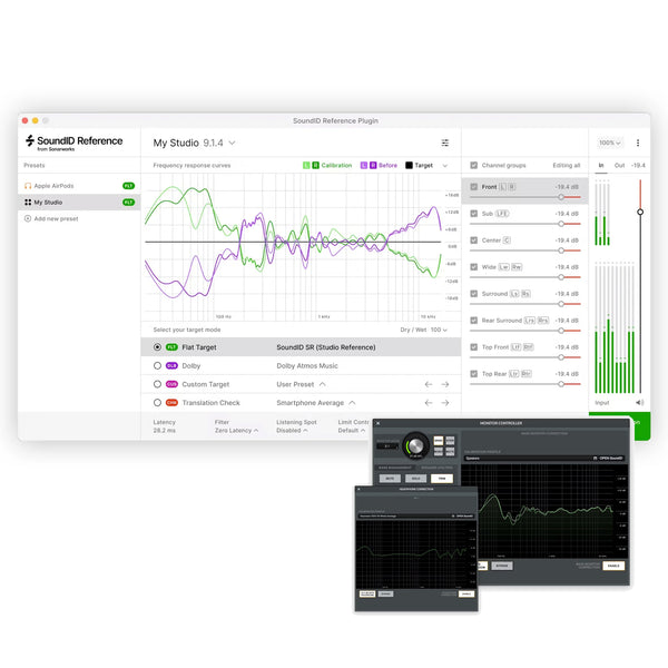 Sonarworks SoundID Reference for Multichannel and Apollo Monitor Correction Add-on bundle (download)