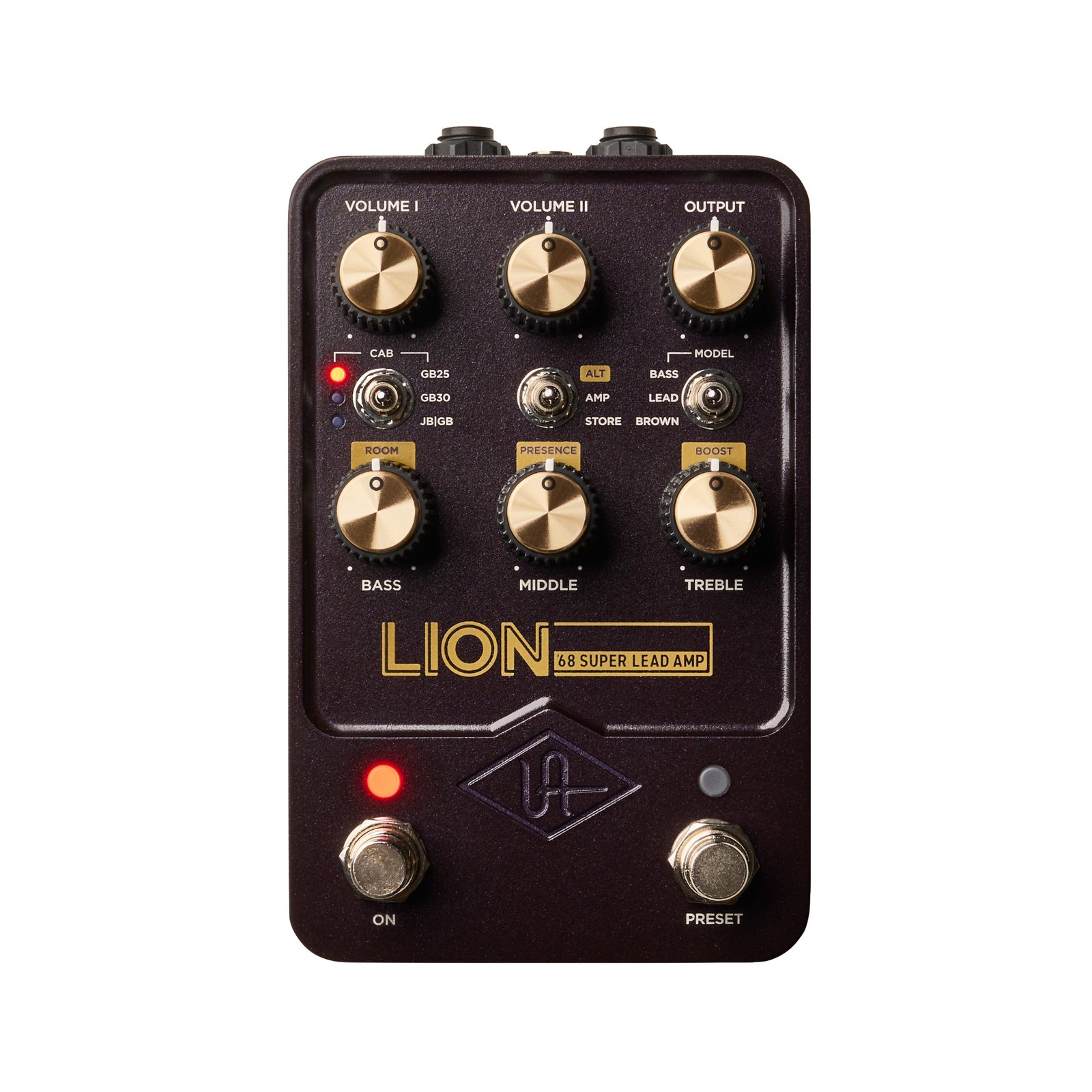 ua amp pedal Universal Audio UAFX Lion 68 Super Lead Amp – KMR Audio