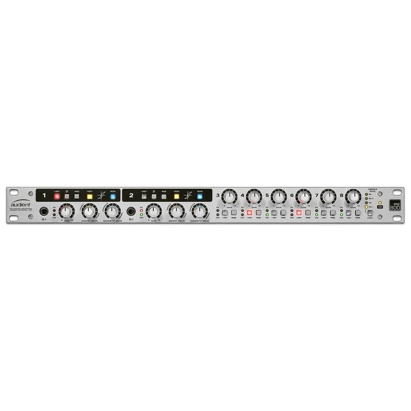Audient ASP800 8-channel Mic Preamp - Front