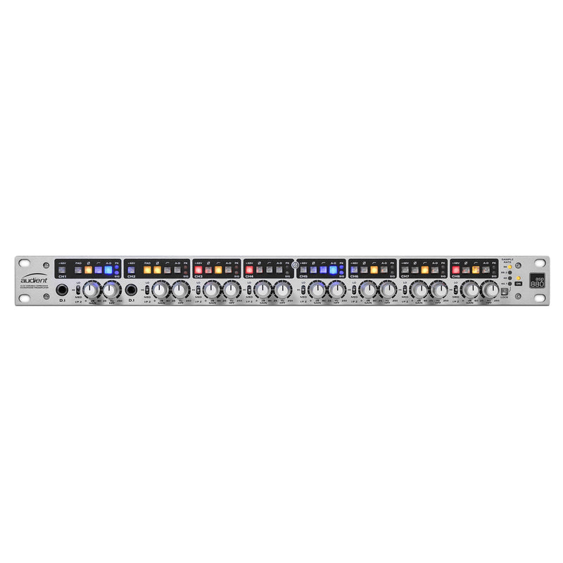 Audient ASP880 8-channel Mic Preamp - Front