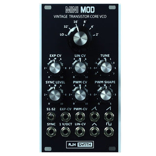 AJH Synth MiniMod VCO Vintage Black