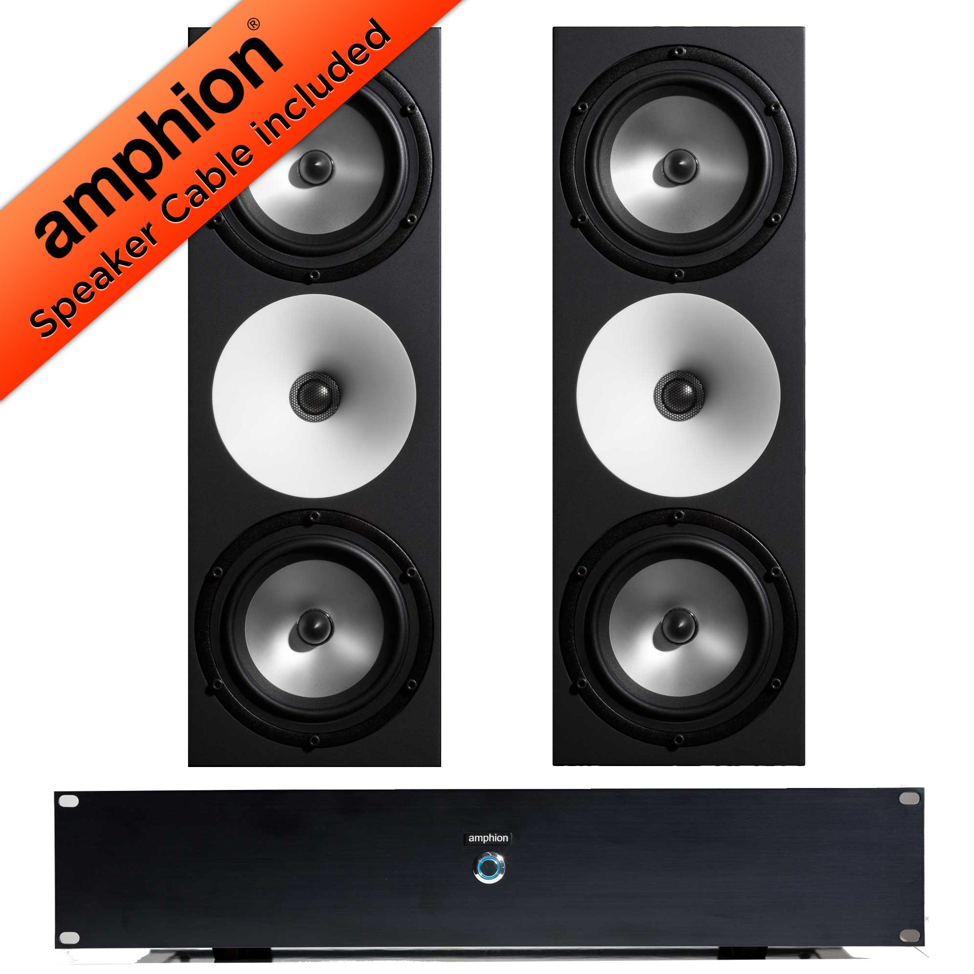 Amphion Two15 (Pair) + Amp700 | KMR Audio