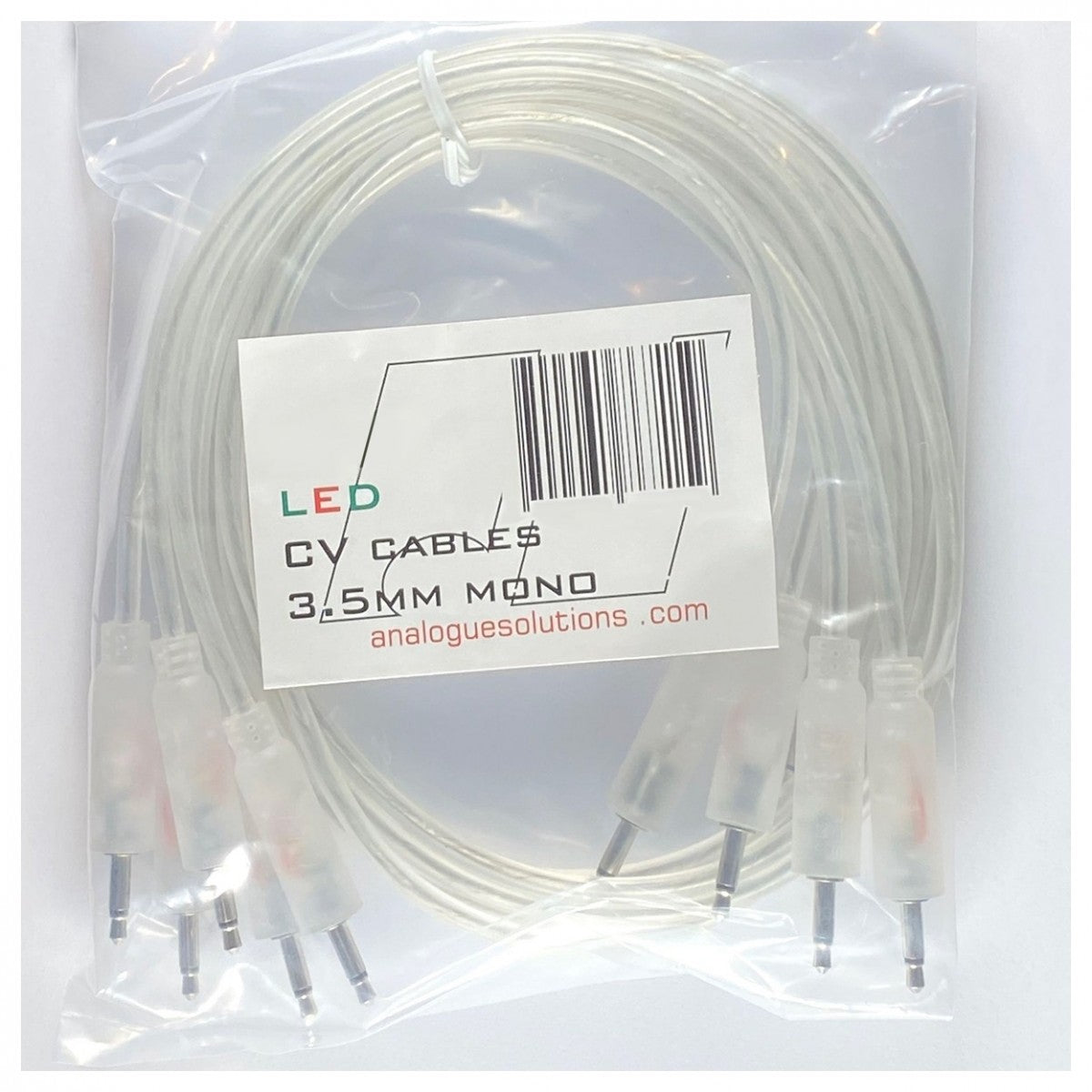 Analogue Solutions LED CV Cables 150cm (Bag of 5) | KMR Audio
