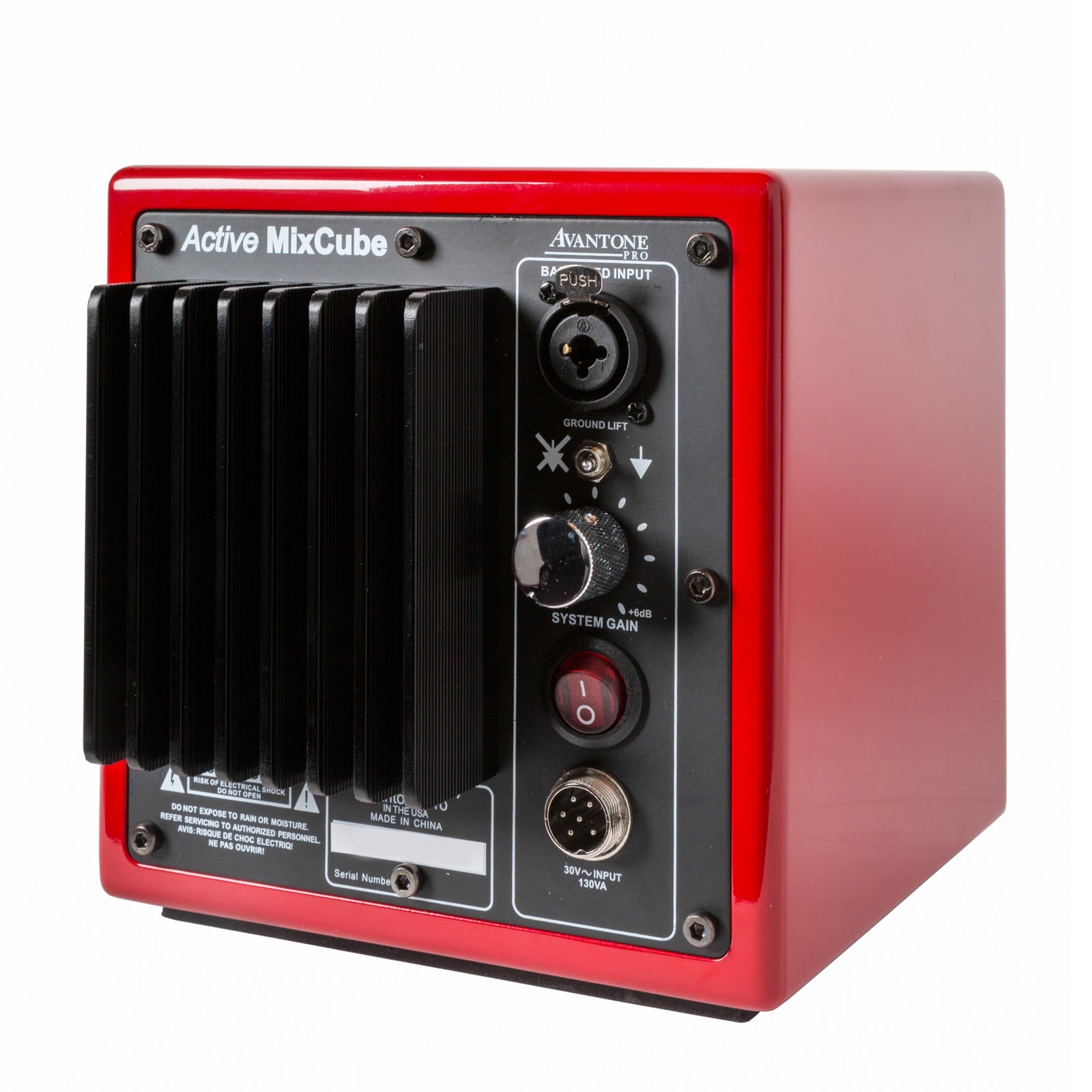 Avantone MixCube Active, Red (Pair) – KMR Audio