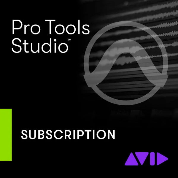 Avid Pro Tools Studio 1-Year Subscription NEW